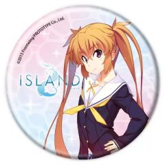 [중고] 배지 빈즈 추도 여름 연꽃(상반신) [ISLAND 캔 배지 01. 공식 일러스트]