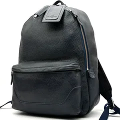 ペッレモルビダ PELLE MORBIDA メイデンヴォヤージュ リュック バックパック A4 大容量 シボ革 シュリンクレザー 本革 ネイビー 紺 ボーナス サマーギフト シルバーウィーク ご褒美 メンズ 男性 ユニセックス 男女兼用のサムネイル