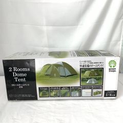 未開封品】2ルームドームテント 270 green stage 5〜6人用 M80702-2