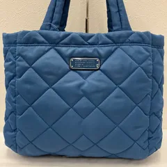 5761　MARC BY MARC JACOBS　マークバイマークジェイコブス　トートバッグ　ハンドバッグ　キルト　キルティング　ブルー　青　レディース　軽量のサムネイル