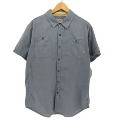 バートン BURTON 山ポケ シャンブレー S/S ワーク シャツ メンズ import：L のサムネイル