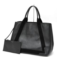 バレンシアガ / BALENCIAGA ネイビーカバス M / トートバッグ 339936