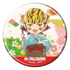 [중고] 배지 빈스 호랑이 타이가 [Mr.FULLSWING 캔 배지 05. 히나 축제 ver. (그래프 아트 일러스트)]