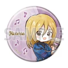 [중고] 배지 빈즈 히스토리아 레이스 [TV 애니메이션 진격의 거인 홀로그램 캔 배지 (57mm) 01. 재즈 ver. A 세트 (그래프 아트 일러스트)]