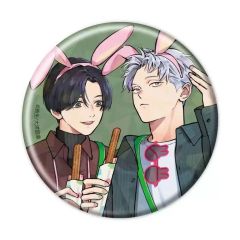 [중고] 배지 빈즈 시이 쇼타 & 활 영환(토끼미미) [토끼의 숲 홀로그램 캔 배지(57mm) 01. 공식 & 신작 일러스트]