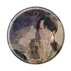 [중고] 배지·빈즈 시이 쇼타 & 활 영환(드라이 플라워) [토끼의 숲 홀로그램 캔 배지(57mm) 01.공식 & 신작 일러스트]