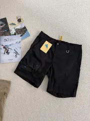 クレッタルムーセン ハーフパンツ ブラック ベージュ メンズ 夏のサムネイル