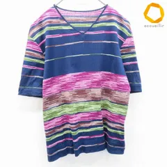 ミッソーニ MISSONI SPORT イタリア製 カットソー トップス 半袖 総柄 レディース [a1018111]のサムネイル