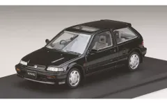 【中古】ミニカー 1/43 ホンダ シビック Si EF3(ブリリアントブラックメタリック) [PM4358BK]のサムネイル