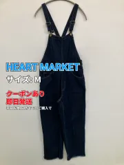 HEART MARKET ハートマーケット サロペット/オーバーオール M ネイビー クロップド・半端丈 フルレングス デニム レディースのサムネイル