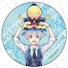 中古】バッジ・ビンズ ルフィ＆悟空 「ドラゴンボール改×ワンピース