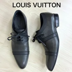 【ルイヴィトン LOUISVUITTON】ドレスシューズ 8 メンズ ブラック ⭐︎のサムネイル
