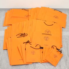 HERMES エルメス オレンジ 紙袋 小物・アパレル用 72枚セット - メルカリ