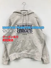 MARITHE FRANCOIS GIRBAUD マリテフランソワジルボー パーカー S グレー コットン 前面プリント ブランドロゴ プルオーバー 長袖 メンズ レディースのサムネイル