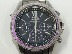 ◆【動作× ジャンク】SEIKO セイコー 腕時計 8B82-0AJ0 クロノグラフ 本体のみ 現状◆21982★のサムネイル