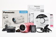 使用回数少 美品 Panasonic HC-V520M ピンク 箱・SD・ケース - メルカリ