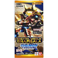 디지몬 카드 게임 DIGITAL WORLD SHAMBALA 엑스트라 부스터 BOX [EX-12] 1BOX 신품 미개봉