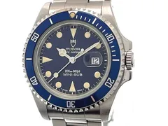 TUDOR チュードル プリンセスデイト ミニサブマリーナ 73190 腕時計 ステンレススチール ブルー文字盤 自動巻き ユニセックス【中古】472のサムネイル