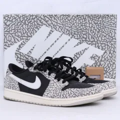 28cm NIKE Air Jordan 1 Retro Low OG Black Cement CZ0790-001のサムネイル