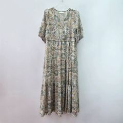 マーブルシュッドmarbleSUD EMB Denen総刺繍ワンピース新品未使用