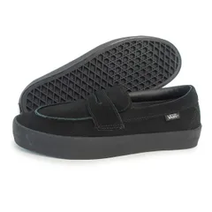 【新品】25.5cm～29.0cm 並行輸入品バンズ VANS ローファー スニーカー メンズ レディース スケート ローファー スケート ブラック/ブラック VN000VA6BKA SKATE Loafer Suedeのサムネイル