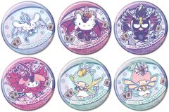 [신품] 배지 빈즈 [박스] 유☆희☆왕 5D's×산리오 캐릭터즈 홀로그램 캔 배지(65mm) 01. 콜라보레이션 일러스트