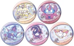 【新品】バッジ・ビンズ 【ボックス】遊☆戯☆王ZEXAL×サンリオキャラクターズ ホログラム缶バッジ(65mm) 01.コラボイラストのサムネイル
