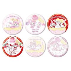 [신품] 배지 빈즈 [박스] 홀로그램 캔 배지 (57mm) 메조 피아노 × 산리오 캐릭터즈 헬로 키티 01 콜라보레이션 일러스트