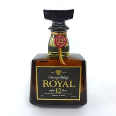 サントリーローヤル12年 スリムボトル 660ml 40％ 古酒未開栓 箱なし