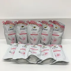 【新品】Dove ふわとろボディウォッシュ サクラ＆ムスク つめかえ用 340g 10個セット ダヴ SGAW26-2463のサムネイル