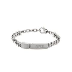 DIESEL チェーンブレスレット シルバーカラー - メルカリ
