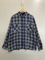 【中古品】 COLEMAN  コールマン LS ACRYLIC CHECK SHIRT ロングスリーブ アクリル チェック シャツ メンズ 長袖 【144-260702-hu-35-min】のサムネイル
