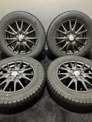 ★165/65R14 DUNLOP/WINTER MAXX 03 23年製 VELVA 14インチ 4.5J +45 100 4H スタッドレス 4本 ハスラー (南3-M700)のサムネイル