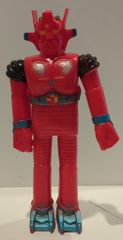 スーパーロボット マッハバロン ソフビ 人形 ブルマァク 当時物 サイズ