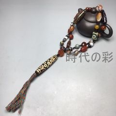 台湾祥発天珠‼️西蔵老礦五行開運石七眼天珠ネックレス - メルカリ