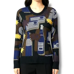 新品同様 ISSEY MIYAKE イッセイミヤケ PLEATS PLEASE プリーツプリーズ カットソー マルチカラー サイズ3のサムネイル