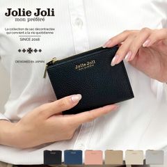 公式 ジョリージョリ Jolie Joli スリムジップウォレット バイカラー 二つ折り財布 JJ-2026181 レディースのサムネイル