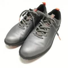 【超美品】ヨネックス ゴルフシューズ グレー×黒 SHG-E01M パワークッションエクリプション1 メンズ 28.0 ゴルフウェア YONEXのサムネイル