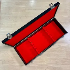 包丁ハードケース(横45cm 縦18cm 厚み8cm) 軽量(865g) 収納サイズ(5本、刃渡り30cmまで) ブラックのサムネイル