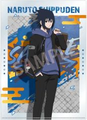 NARUTO疾風伝 学園 フェア ポストカード うちはサスケ - メルカリ