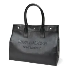 サンローラン / SAINT LAURENT　リヴゴーシュ スモールトートバッグ　686266　スムースレザー　ブラック 【中古】のサムネイル