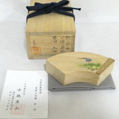 waiwai様専用 茶道具 一位木地 朝顔蒔絵 香合 在銘 共箱 V 7188 - メルカリ