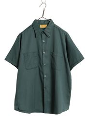 80s LORD&TAYLOR バンドカラー 長袖 シャツ メンズ XL / 古着