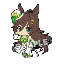 ミスターシービー ウマ娘 プリティーダービー ぺたん娘 トレーディングラバーストラップ Vol.4 ミスターシービー グッズ ストラップのサムネイル