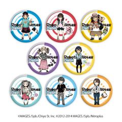 ROBOTICS;NOTES DaSH 01/그래프 아트 캔 배지 전 8종 세트