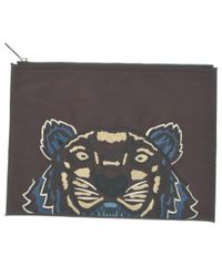 超美品 ケンゾー KENZO クラッチバッグ 虎 トラ 30-26070201 - メルカリ