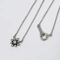 4°C ヨンドシー SNOW スノー 雪の結晶 SILVER刻印 ネックレスのサムネイル