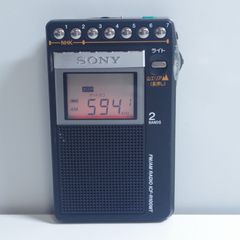 SONY 山ラジオ ICF-R100MT FM/AM PLLシンセサイザーラジオ - メルカリ