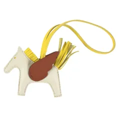 エルメス HERMES ロデオ ペガサス PM チャーム B刻印 クレ ジョーヌナプル キュイーブル アニョーミロ レディース【中古】のサムネイル