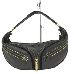 Versace ワンショルダーバッグ レザー ブラックのサムネイル